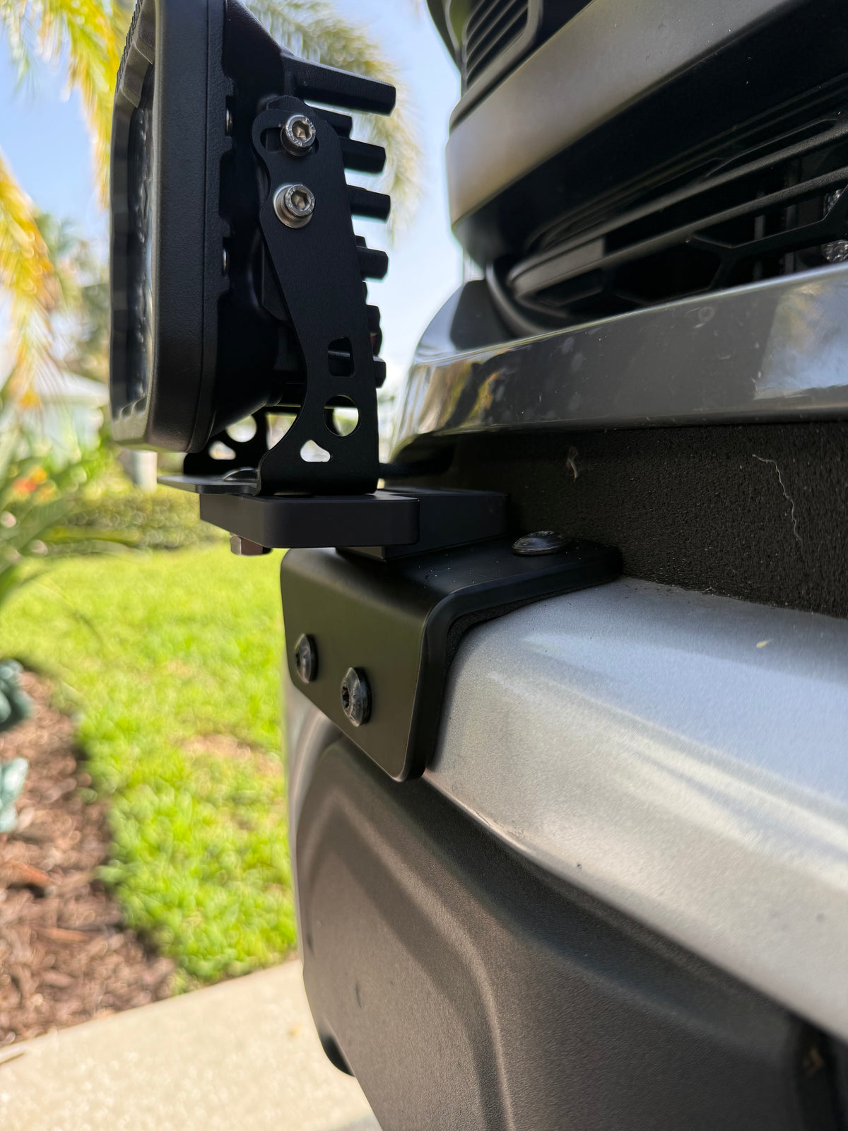 Billet Modular Bumper Light Mounts